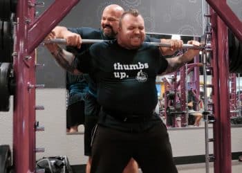 Brian Shaw Eddie Hall Crash Planet Fitness