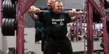 Brian Shaw Eddie Hall Crash Planet Fitness