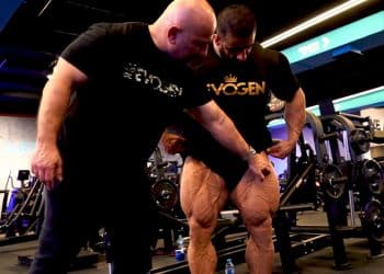 Hadi Choopan Leg Workout In