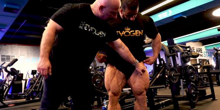 Hadi Choopan Leg Workout In