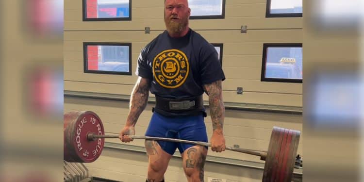 Hafthor Bjornsson 360 Kg Deadlift