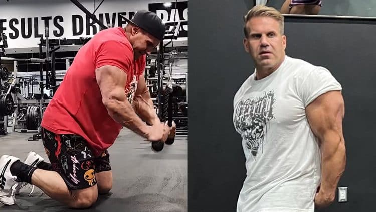 Jay Cutler Shoulders Triceps Workout