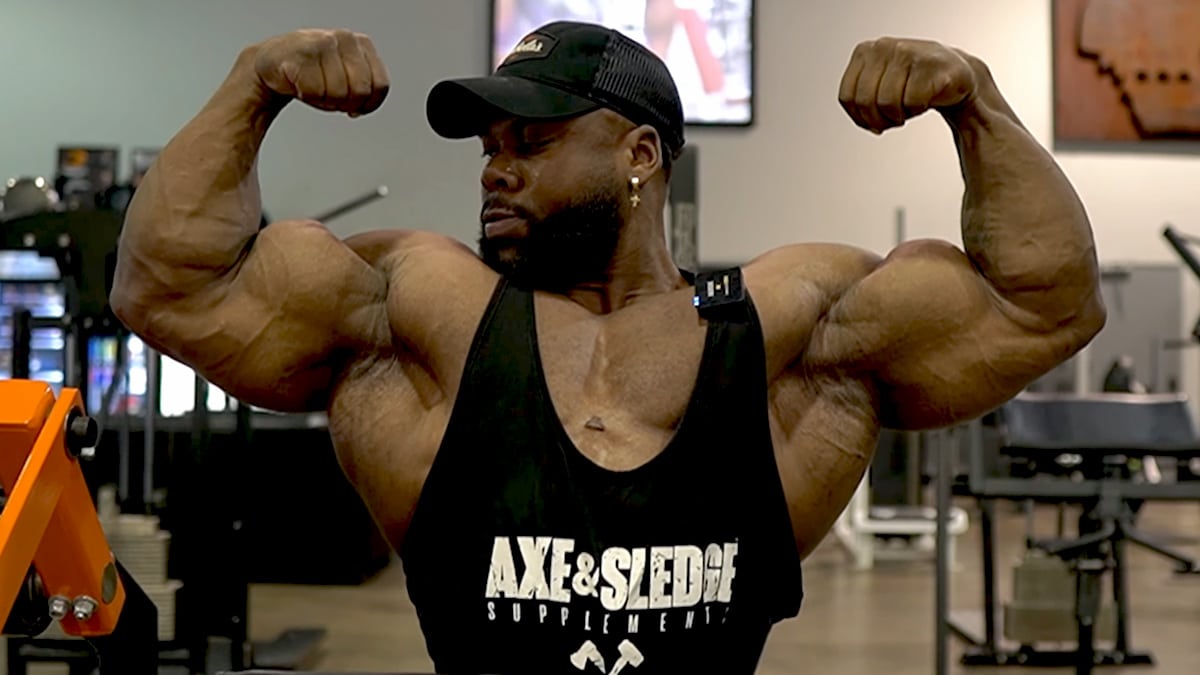 Keone Pearson Crushes A SleeveRipping Arms Workout, Feels 'Biggest And