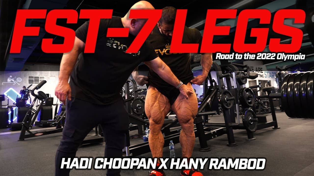 Hany Rambod Guides Hadi Choopan Through Intense FST-7 Leg Workout in Prep  for 2022 Mr. Olympia – Fitness Volt
