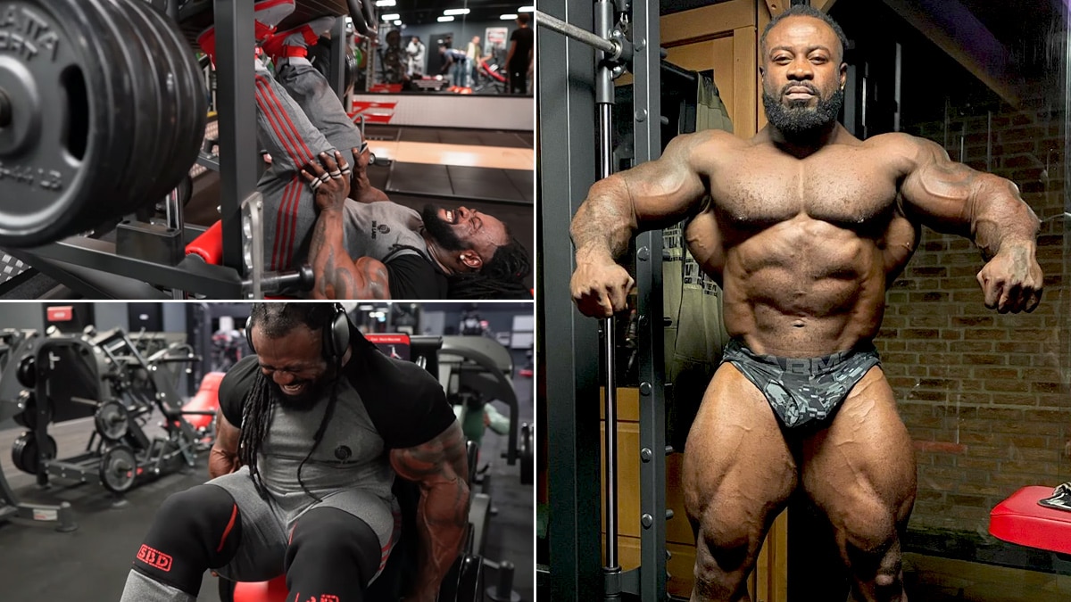 Bodybuilder William Bonac Demolishes a Leg Workout as 2022 Olympia