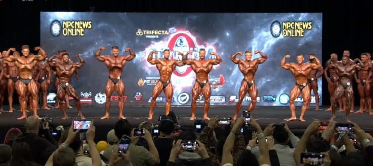 2022 Classic Physique Olympia 1st Callout