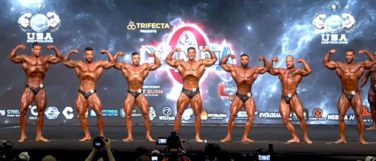 2022 Classic Physique Olympia 5th Callout