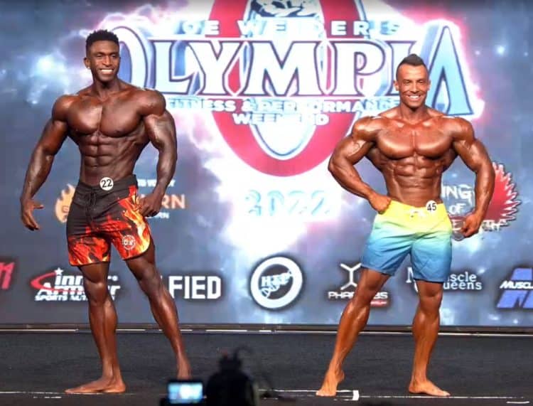 2022 Men Physique Olympia 10th Callout