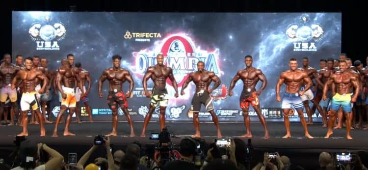 2022 Men Physique Olympia 1st Callout