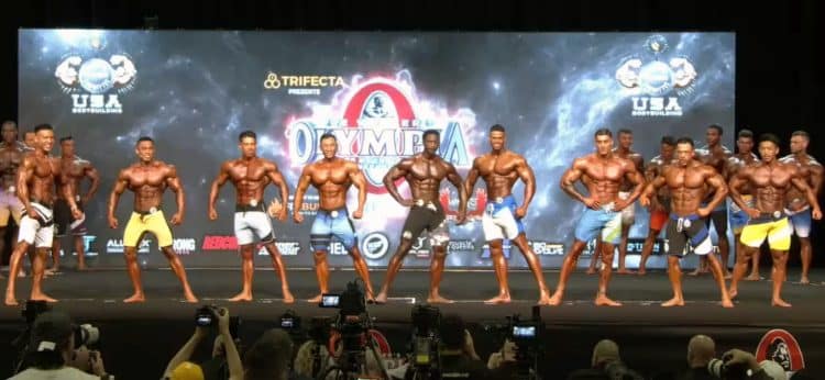 2022 Men Physique Olympia 3rd Callout