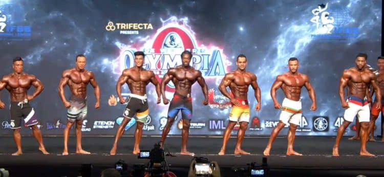2022 Men Physique Olympia 5th Callout