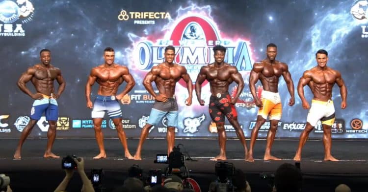 2022 Men Physique Olympia 9th Callout