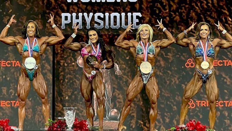 2022 Mr Olympia Women Physique Results