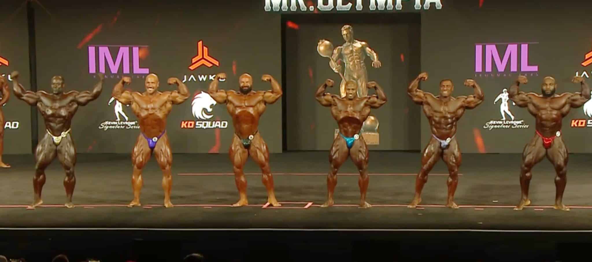 2022 Mr. Olympia Men's Open Bodybuilding Prejudging Report Fitness Volt
