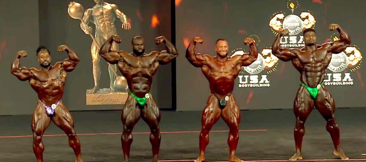 2022 Mr. Olympia Men's Open Bodybuilding Prejudging Report Fitness Volt