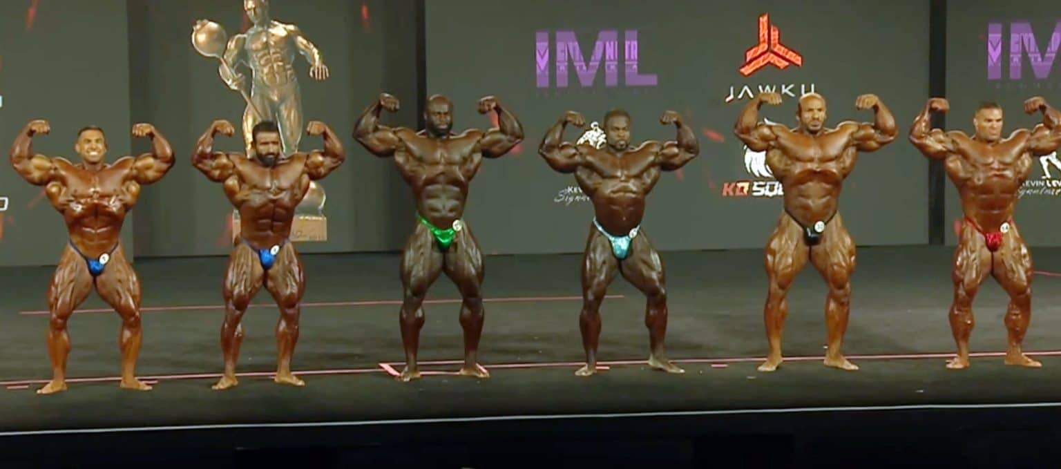 2022 Mr. Olympia Men's Open Bodybuilding Prejudging Report Fitness Volt