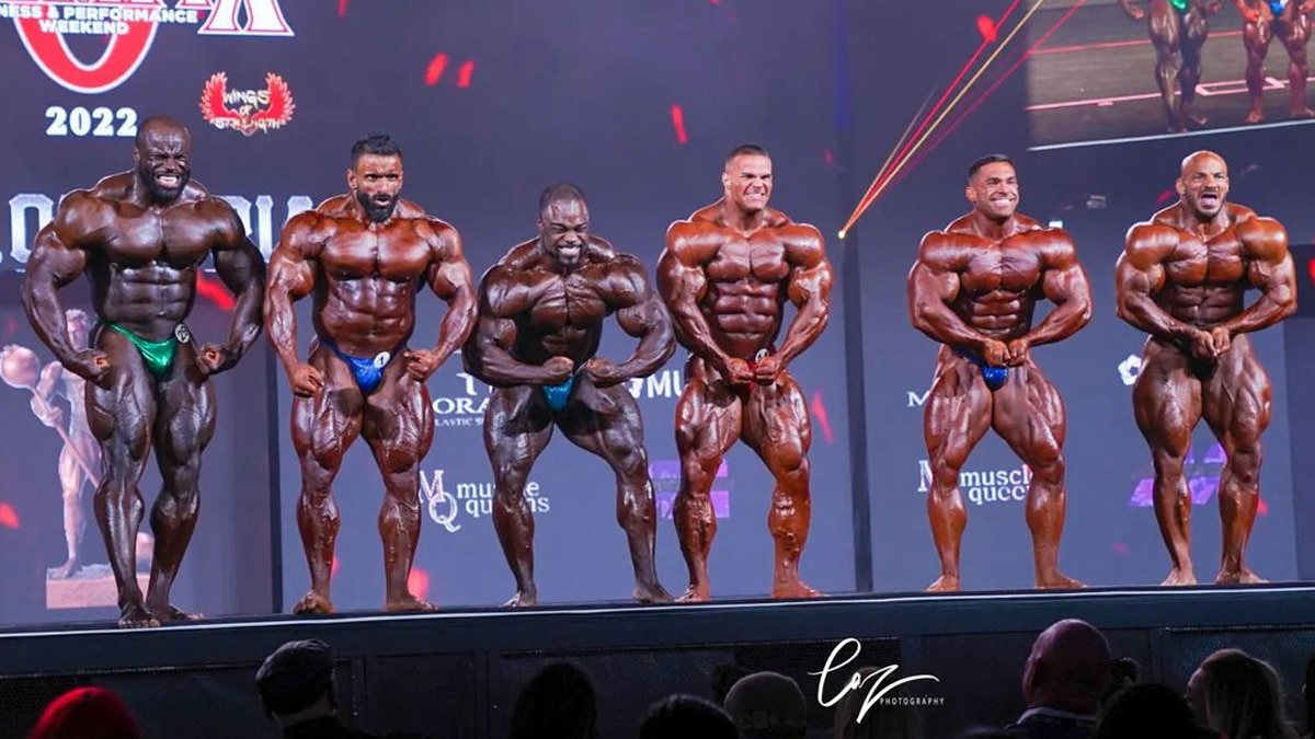 2022 Mr. Olympia Men's Open Bodybuilding Prejudging Report Fitness Volt