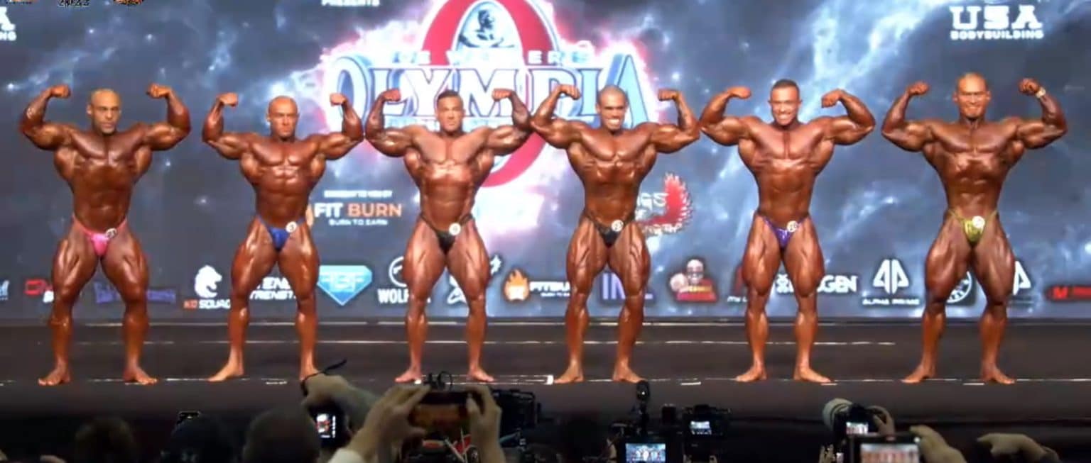 2022 Men's 212 Olympia PreJudging Report Fitness Volt