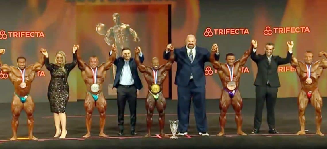 2022 Mr. Olympia Men's 212 Bodybuilding Results and Prize Money