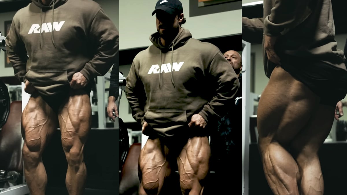 Bodybuilder Chris Bumstead Annihilates His Legs One Last Time Before Mr Olympia Fitness Volt
