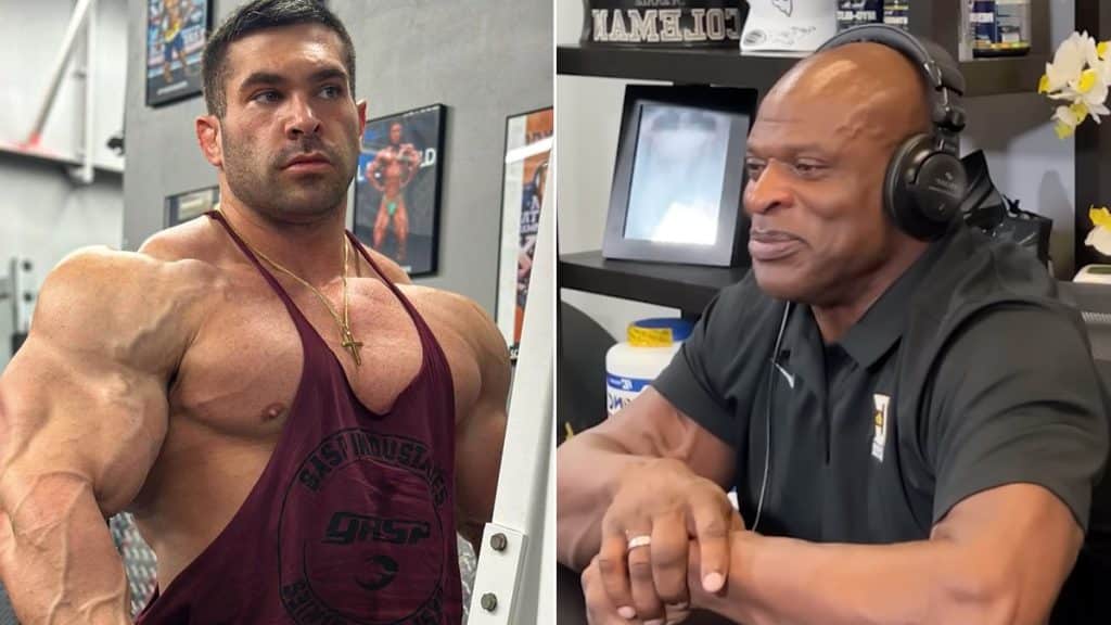 Derek Lunsford Ronnie Coleman 2022 Olympia