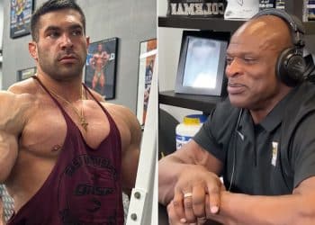 Derek Lunsford Ronnie Coleman 2022 Olympia