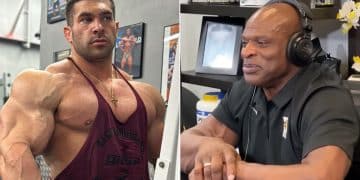 Derek Lunsford Ronnie Coleman 2022 Olympia