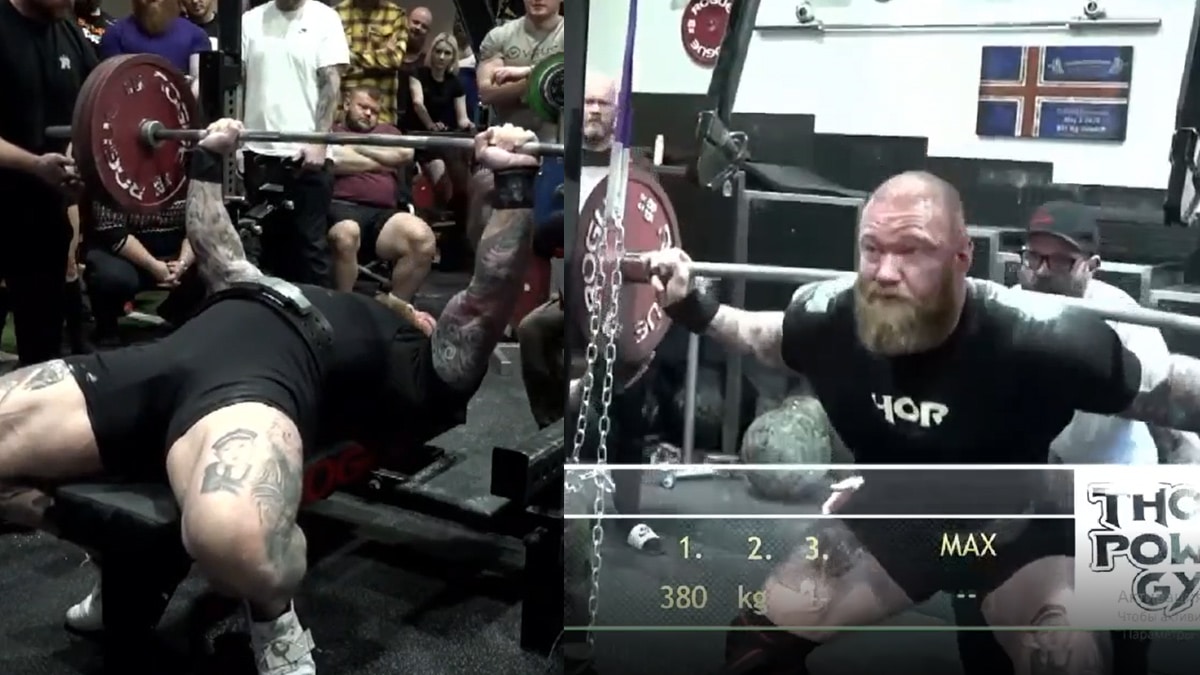 Hafthor Björnsson (+140KG) Makes a Successful Comeback To Powerlifting