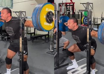 Larry Wheels Squat