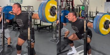 Larry Wheels Squat