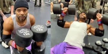 Method Man 120 Pound Dumbbell Bench Press