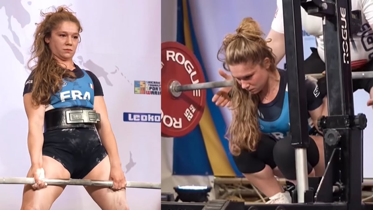 Powerlifter Tiffany Chapon 47kg Wins 2022 Epf European Classic Powerlifting Championships For