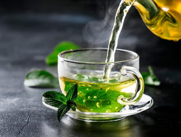 Green Tea With Mint