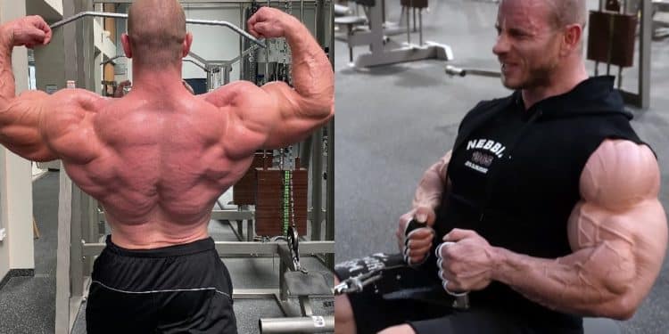 Michal Krizo Back Workout 2022 Olympia