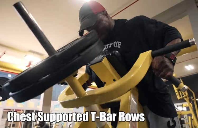 Chest-Supported T-Bar Rows