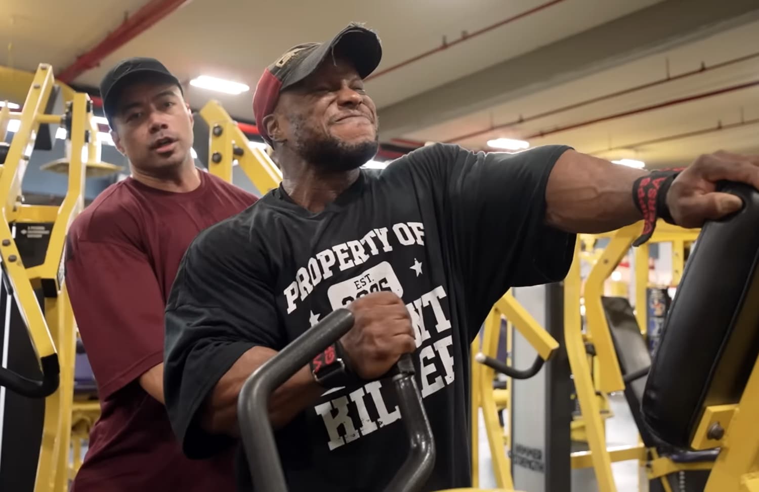 Drag Rows Exercise Shaun Clarida Builds Titanic Back 7 Weeks Out Of The 2023 Arnold ...
