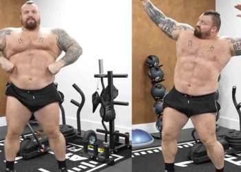 Eddie Hall Debut Bodybuilding