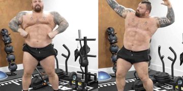 Eddie Hall Debut Bodybuilding