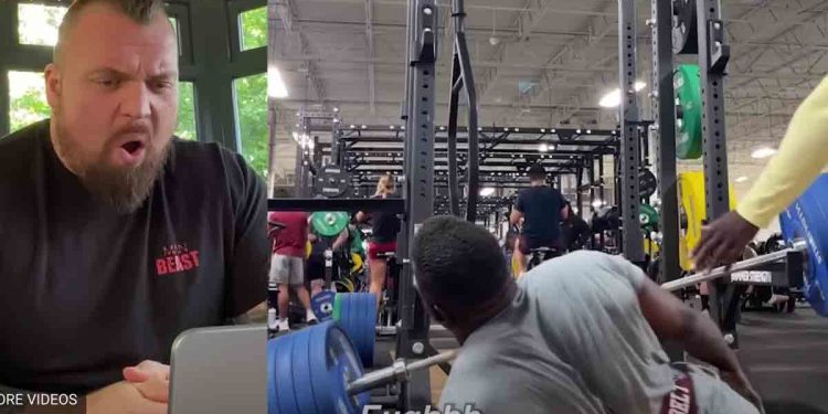 Eddie Hall Gym Fails