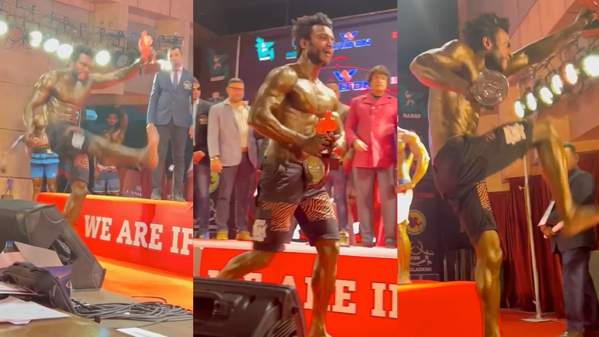 Federation Bans Enraged Bodybuilder For Life After Kicking Blender His