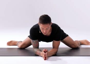 Frog Stretch Or Mandukasana
