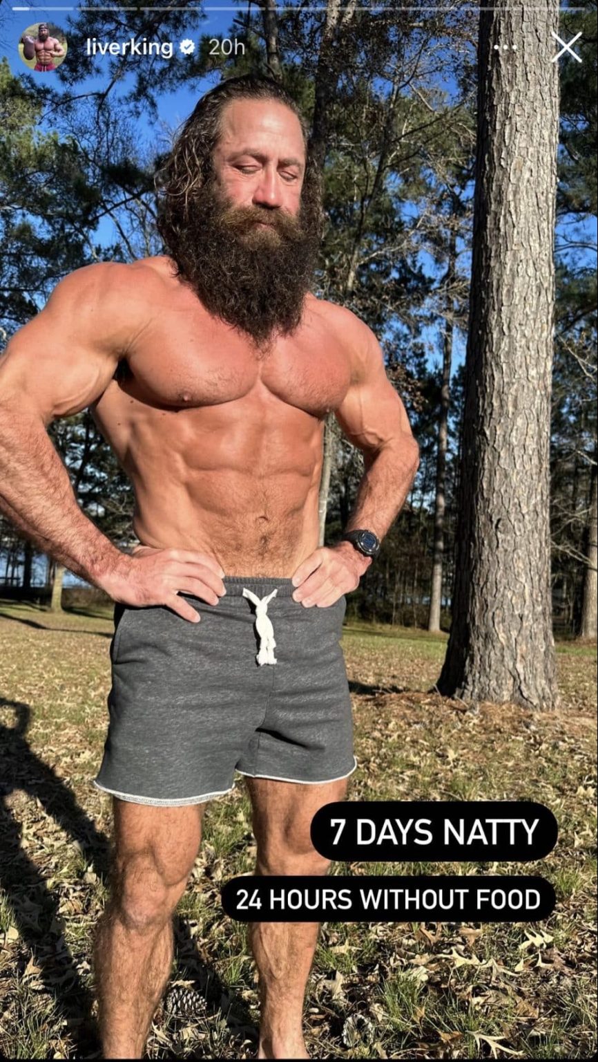 Liver King Looked Downsized After Quitting Steroids for A Week