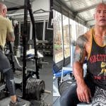 The Rock Grueling Late Night Workout