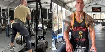 The Rock Grueling Late Night Workout