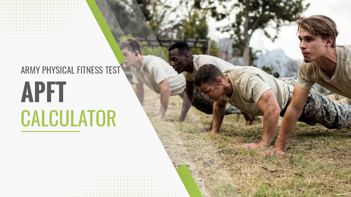 Army Physical Fitness Test (APFT) Calculator Fitness Volt