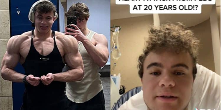 aspring bodybuilder suffers heart attack