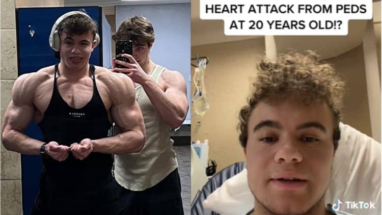 aspring bodybuilder suffers heart attack