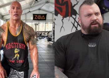 Eddie Hall On The Rock