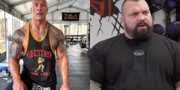 Eddie Hall On The Rock