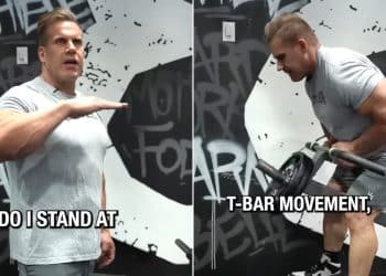Jay Cutler T Bar Rows Back Workout